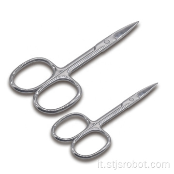 Forbici per unghie e naso professionali per cuticole Mini forbici per capelli da manicure in acciaio inossidabile